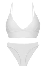 Carica l'immagine nel visualizzatore di Gallery, Product Front: Rio De Sol Ensemble Set Cotele-Branco Tri-Tank Comfy
