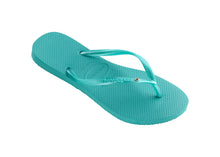 Carica l'immagine nel visualizzatore di Gallery, Product Front: Havaianas Tongs Havaianas Slim Crystal Sw Lake Green
