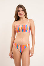 Carica l'immagine nel visualizzatore di Gallery, Image 07: Rio De Sol Ensemble Set Stripes Bandeau-Reto Essential-Comfy

