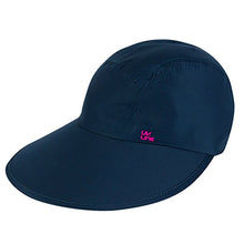 Carica l'immagine nel visualizzatore di Gallery, Product Front: Uv Line Casquette Visor Capri Colors Nac Fem Navy Blue Rose Upf50+
