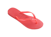 Carica l'immagine nel visualizzatore di Gallery, Product Front: Havaianas Tongs Havaianas Slim Crystal Sw Coralnew
