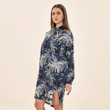 Carica l'immagine nel visualizzatore di Gallery, Image 02: Uv Line Chemise Shirtdress Ipanema Coqueiros Marinho Upf50+
