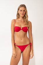 Carica l'immagine nel visualizzatore di Gallery, Model Front: Rio De Sol Bas Bottom Malibu-Malagueta Cheeky-Tie
