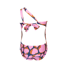 Carica l'immagine nel visualizzatore di Gallery, Product Back: Rio De Sol Une Pièce Fille Amore-Pink Santorini-Kids

