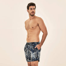 Carica l'immagine nel visualizzatore di Gallery, Image 02: Uv Line Short De Bain Short Acqua Coqueiros Marinho Upf50+
