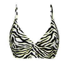 Carica l'immagine nel visualizzatore di Gallery, Product Front: Rio De Sol Haut Top Wild-Black Tri-Tank

