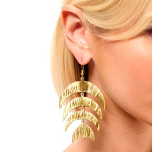 Carica l'immagine nel visualizzatore di Gallery, Image 02: Hipanema Boucles D'oreille Earrings Taiana Gold Hipenema
