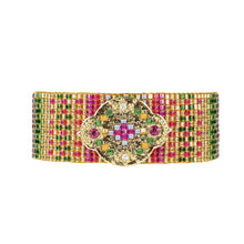 Carica l'immagine nel visualizzatore di Gallery, Product Front: Hipanema Bracelet Cuff Alonzo Gold Hipanema
