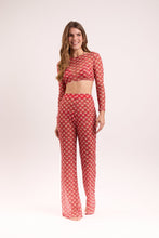 Carica l'immagine nel visualizzatore di Gallery, Model Front: Rio De Sol Haut De Plage Floral-Scales Top Harper
