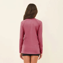 Carica l'immagine nel visualizzatore di Gallery, Model Back: Uv Line T-Shirt Longsleeve Uvpro Kids Malva Upf50+
