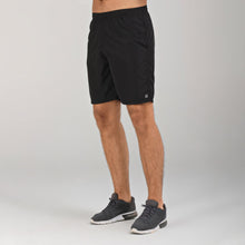 Carica l'immagine nel visualizzatore di Gallery, Model Front: Uv Line Bermuda / Short Pour Homme Shorts New Fit Br Masc Black Upf50+
