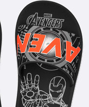Carica l'immagine nel visualizzatore di Gallery, Image 02: Ipanema Tongs Ipanema Avengers Slide Preto Cinza Laranja
