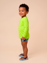 Carica l'immagine nel visualizzatore di Gallery, Image 02: Uv Line T-Shirt Longsleeve Baby Yellow Fluor Upf50+
