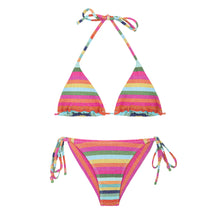 Carica l'immagine nel visualizzatore di Gallery, Product Front: Rio De Sol Ensemble Set Supercolor Tri-Inv Cheeky-Tie
