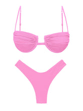 Carica l'immagine nel visualizzatore di Gallery, Product Front: Rio De Sol Ensemble Set Crespinho-Rosa Zaya Nara
