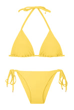 Carica l'immagine nel visualizzatore di Gallery, Product Front: Rio De Sol Ensemble Set Amarelo Tri-Inv Lacinho
