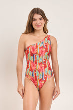 Carica l'immagine nel visualizzatore di Gallery, Model Front: Rio De Sol Une Pièce Sea-Bloom Sienna
