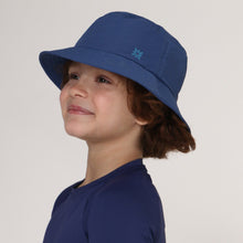 Carica l'immagine nel visualizzatore di Gallery, Image 02: Uv Line Bob Hat Basic Kids Inf Navy Blue Upf50+
