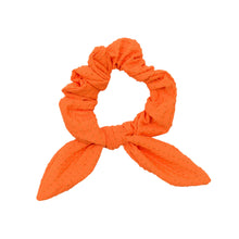 Carica l'immagine nel visualizzatore di Gallery, Product Front: Rio De Sol Chouchou Dots-Orange Scrunchie
