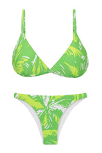 Carica l'immagine nel visualizzatore di Gallery, Product Front: Rio De Sol Ensemble Set Green-Palms Tri-Fixo Leblon
