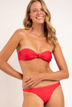 Carica l'immagine nel visualizzatore di Gallery, Image 06: Rio De Sol Haut Top Microfibra-Chic-Red Bandeau-Joy
