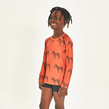 Carica l'immagine nel visualizzatore di Gallery, Image 02: Uv Line T-Shirt Longsleeve Acqua Zebra Inf Upf50+
