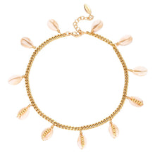 Carica l'immagine nel visualizzatore di Gallery, Product Front: Hipanema Bracelet De Cheville Ankle Bracelet Shalow Gold
