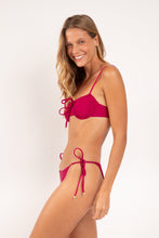 Carica l'immagine nel visualizzatore di Gallery, Image 03: Rio De Sol Ensemble Set Shimmer-Desejo Balconet-Tie Cheeky-Tie-Gold
