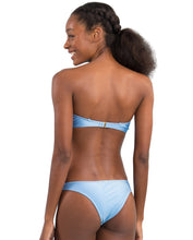 Carica l'immagine nel visualizzatore di Gallery, Image 07: Rio De Sol Ensemble Set Shimmer-Baltic-Sea Bandeau-Joy Essential
