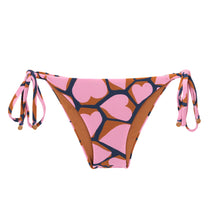 Carica l'immagine nel visualizzatore di Gallery, Product Front: Rio De Sol Bas Bottom Amore-Pink Lacinho
