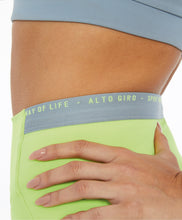 Carica l&#39;immagine nel visualizzatore di Gallery, Image 06: Alto Giro Fitness Bas Bermuda Hyper Elastico Costas Verde Sharp

