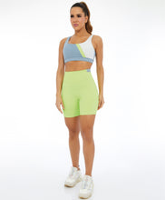 Carica l&#39;immagine nel visualizzatore di Gallery, Image 08: Alto Giro Fitness Bas Bermuda Hyper Elastico Costas Verde Sharp
