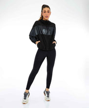 Carica l&#39;immagine nel visualizzatore di Gallery, Image 08: Alto Giro Fitness Haut Jaqueta Tecnospan Recortes Preto

