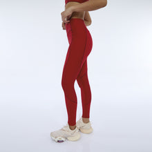 Carica l&#39;immagine nel visualizzatore di Gallery, Image 02: Alto Giro Fitness Bas Legging Hyper Recortes Atlanta Vermelho Haute Red
