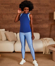 Carica l&#39;immagine nel visualizzatore di Gallery, Image 03: Alto Giro Fitness Haut Regata Skin Fit Alcas Duplas Azul Sodalite
