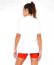 Carica l&#39;immagine nel visualizzatore di Gallery, Model Back: Alto Giro Fitness Haut T-Shirt Eco Nature Start Off White
