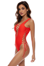 Carica l&#39;immagine nel visualizzatore di Gallery, Bodysuit Hot Tropics Red
