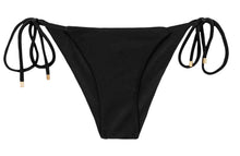 Carica l&#39;immagine nel visualizzatore di Gallery, Bottom Shimmer-Black Cheeky-Tie
