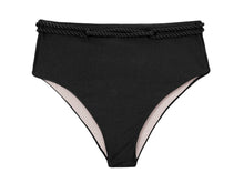 Carica l&#39;immagine nel visualizzatore di Gallery, Bottom Shimmer-Black Hotpants
