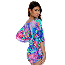 Carica l&#39;immagine nel visualizzatore di Gallery, Cabana V Neck Dress Multicolor
