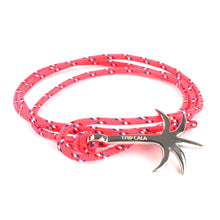 Carica l&#39;immagine nel visualizzatore di Gallery, Product Back: Cala 1789 Bracelet Bracelet Palmier Fluo Rose
