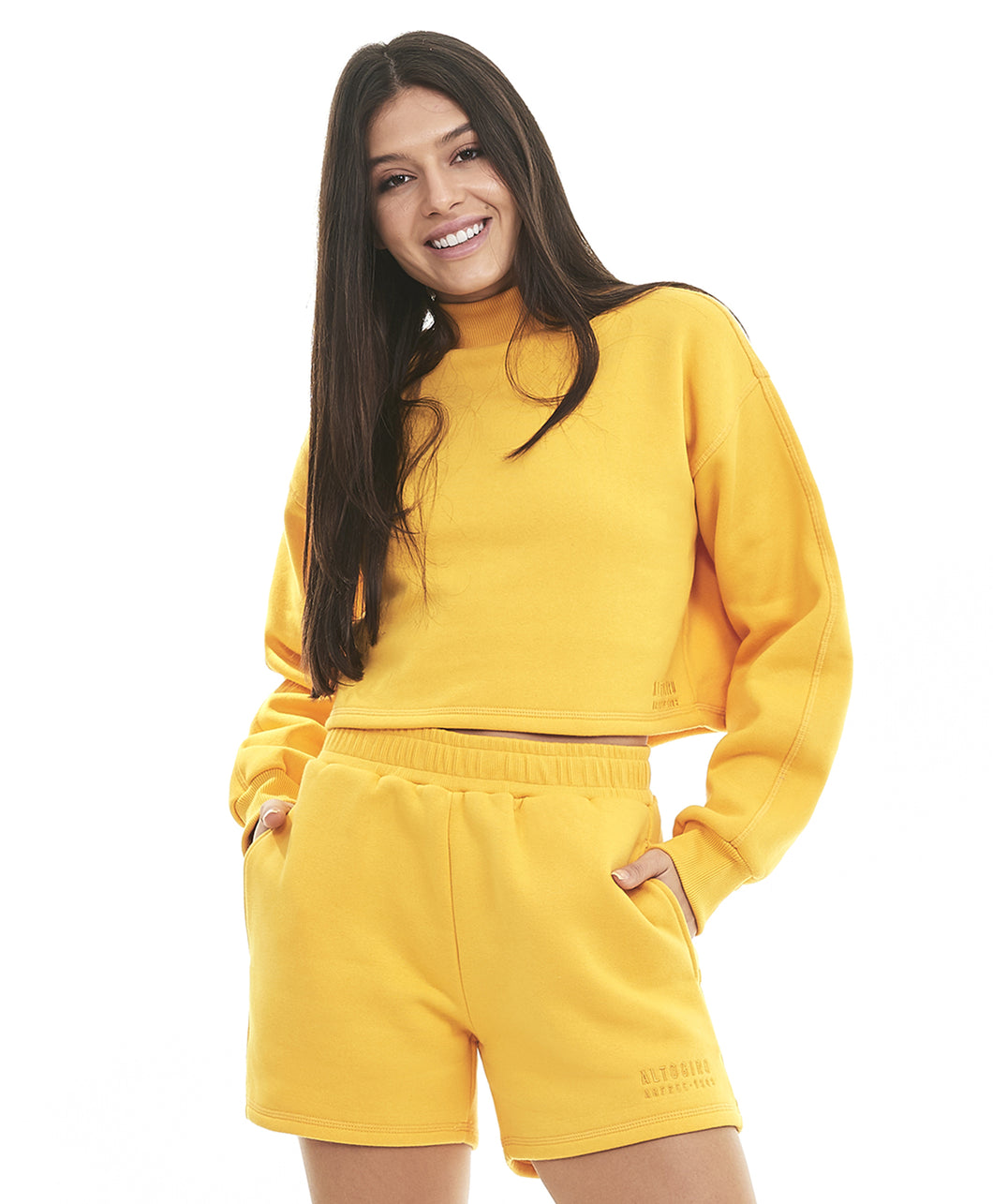 Cropped m3cbs Gola Alta Amarelo Amber