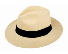 Carica l&#39;immagine nel visualizzatore di Gallery, Product Front: De Punta En Blanco Chapeau Panama Classic Natural

