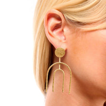 Carica l&#39;immagine nel visualizzatore di Gallery, Earrings Kaldera Gold Hipenema
