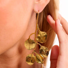 Carica l&#39;immagine nel visualizzatore di Gallery, Earrings Vineta Gold Hipenema
