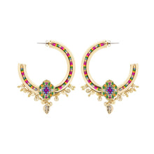 Carica l&#39;immagine nel visualizzatore di Gallery, Earrings Zewel Gold Hipanema
