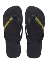 Carica l&#39;immagine nel visualizzatore di Gallery, Product Front: Havaianas Tongs Brasil Logo Black
