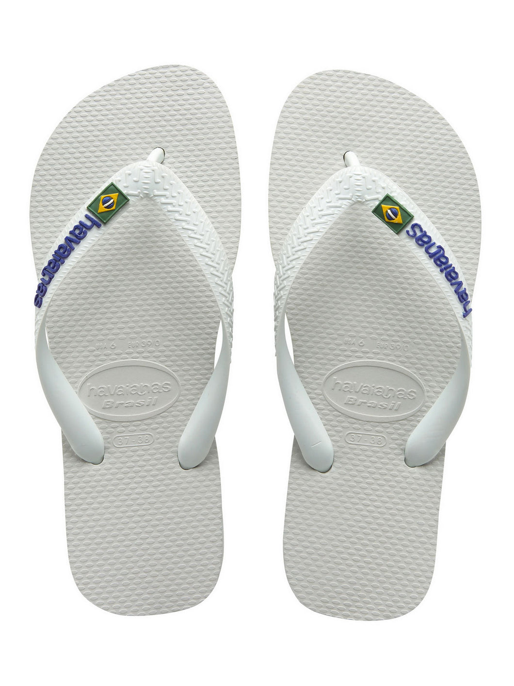 Havaianas Brasil Logo White