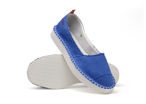 Model Front: Havaianas Espadrille Havaianas Origine Flatform Up Ii Blue Star