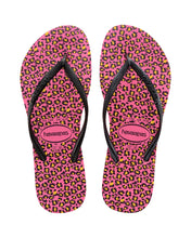 Carica l&#39;immagine nel visualizzatore di Gallery, Image 03: Havaianas Tongs Havaianas Slim Animals Shocking Pink
